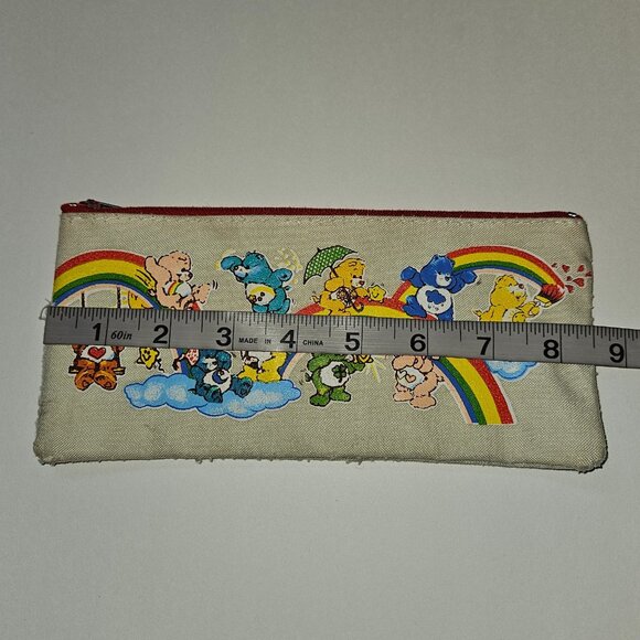 VTG American Greetings Care Bears Pencil Pouch Case READ AS IS - Picture 11 of 12